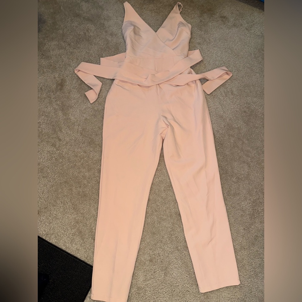 ASOS Elegant Blush Jumpsuit Size US 6